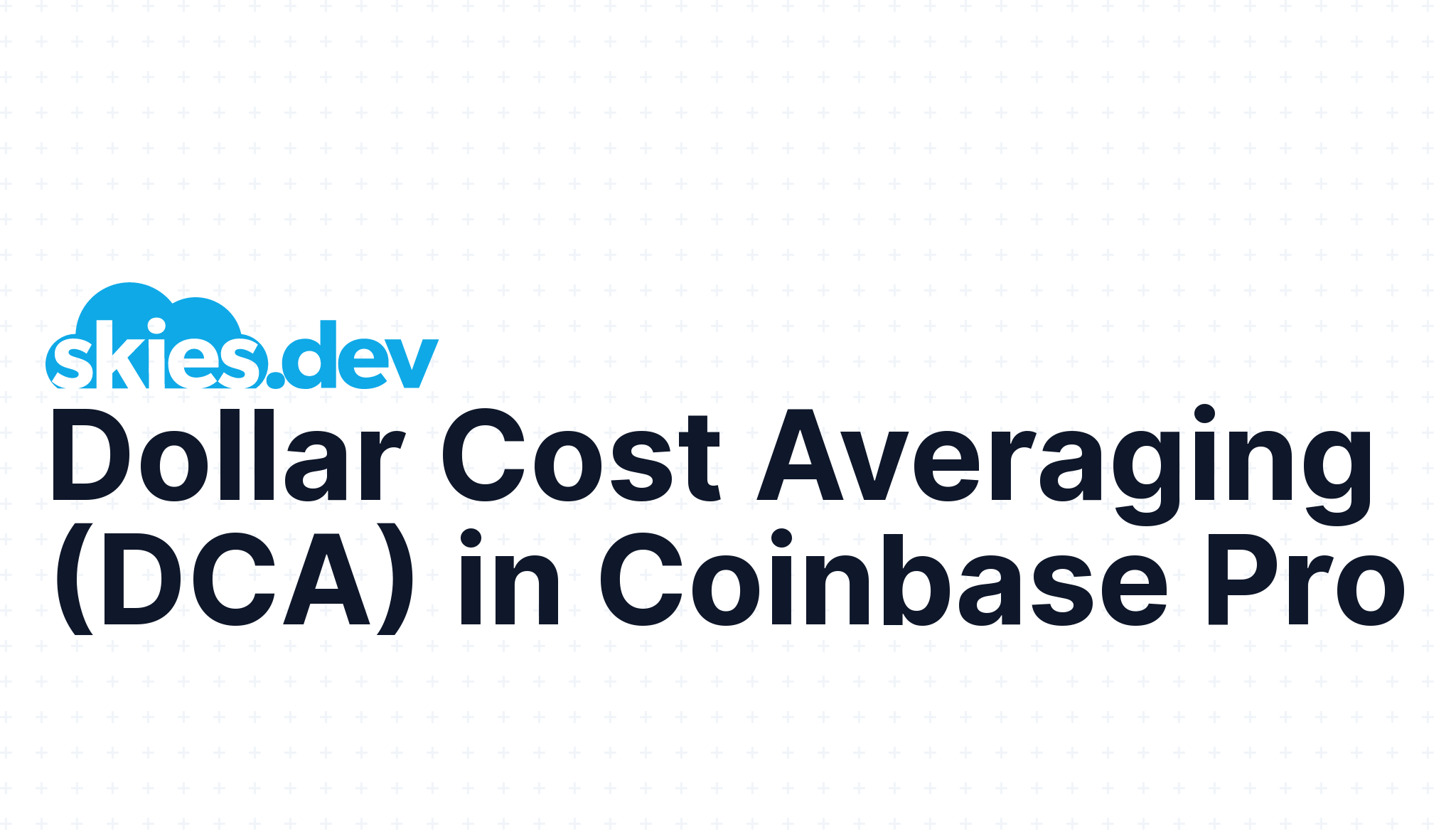 dollar cost averaging coinbase